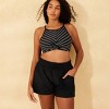 Women's 3" High Waist Swim Board Shorts with Pockets - Shade & Shore™ - 4 of 4