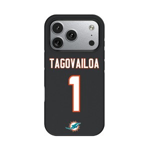 NFL Miami Dolphins Players Game Tactic Bump Cell Phone Case for Apple iPhone 17 Series - 1 of 4