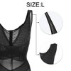 Unique Bargains Women Shapewear Tummy Control Full Bust Bodysuit Butt Lifter Thigh Slimmer Mesh Belt - 2 of 4