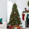 Best Choice Products Premium Spruce Artificial Christmas Tree w/ Easy Assembly, Metal Hinges & Foldable Base - 3 of 4