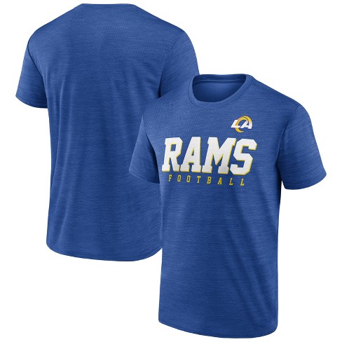 Nfl Los Angeles Rams Men's Quick Turn Performance Short Sleeve T-shirt :  Target