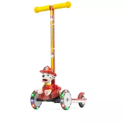 Paw Patrol Marshall 3D Tilt and Turn Scooter with Light Up Deck and Wheels