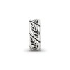 Black Bow Jewelry Sterling Silver Leaf Design Spacer Bead Charm - 3 of 4