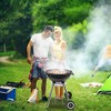 ROVSUN 18inch BBQ Charcoal Grill, Outdoor Portable Kettle Barbecue Grill with Stand, Heat Control,Camping Patio Backyard Picnic - 2 of 4
