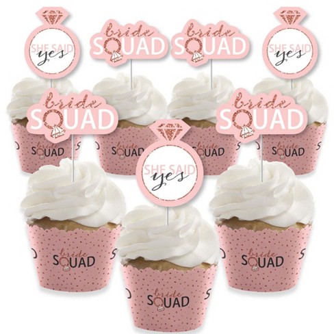 She Said Yes Cake Topper Bridal Shower Party Decorations Ideas