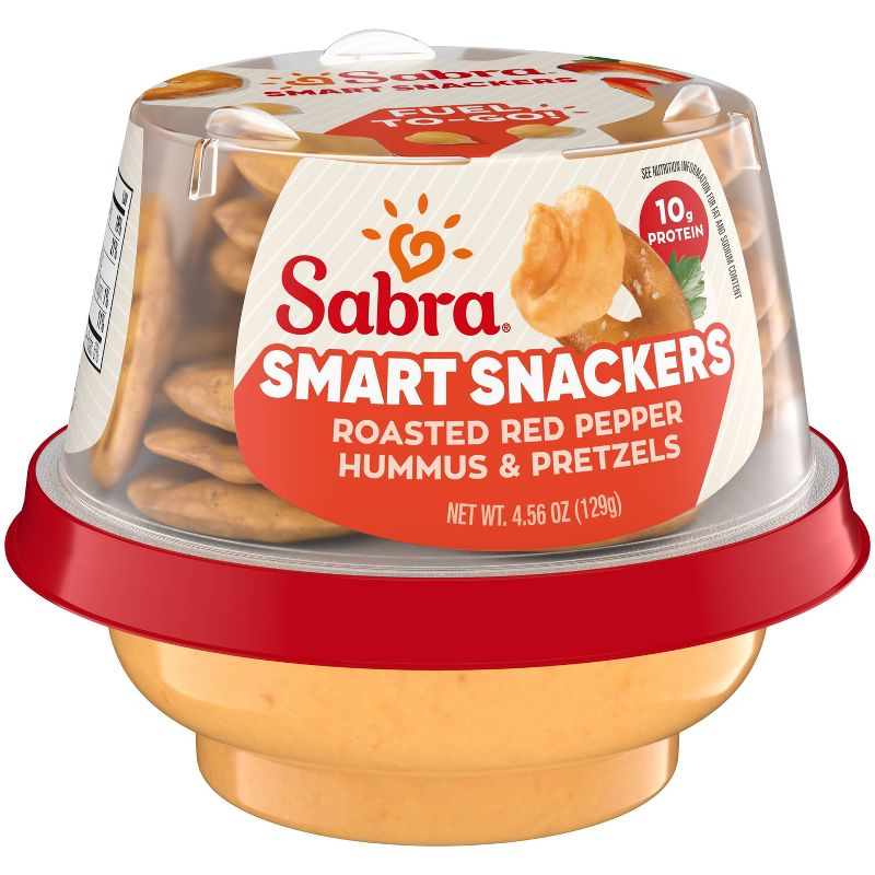 Sabra Roasted Red Pepper Hummus Snacker - 4.56oz, 5 of 9
