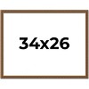 PosterPalooza | Classic Gold Picture Frame - UV Acrylic, Backing Board, Hanging Hardware Included - 2 of 4