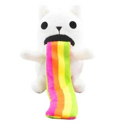 rainbow cat plush