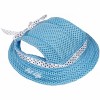 Pet Life Sea Spot Sun UV Protectant Adjustable Fashion Mesh Brimmed Dog Hat Cap, LG, Black - 2 of 3