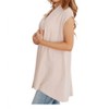 Women's Surely a Win Sleeveless Cardigan - White Birch - 3 of 3