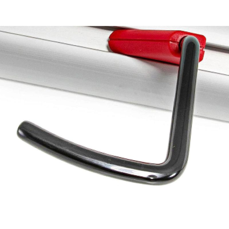 PRO BIKE TOOL Adjustable Indoor Hanging Wall Bike Rack, White 3 Bikes Version, 3 of 5