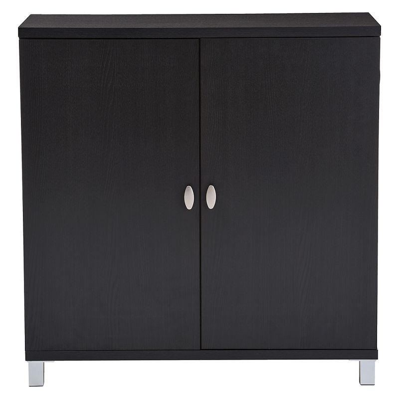 Marcy Modern and Contemporary Wood Entryway Storage Sideboard Cabinet - Baxton Studio, 3 of 8