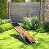 PawHut Wooden Dog Agility Seesaw for Training and Exercise, Platform Equipment Run Game Toy Weather Resistant Pet Supplies - 2 of 4