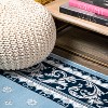 Acanthus French Border Area Rug - JONATHAN Y - 4 of 4
