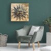Canvas Wall Art - Sasha 'My Face to the Sun II' Wall Art for Living Room, Bedroom, or Office Décor by Trademark Fine Art - 24 x 24 Inches - 4 of 4
