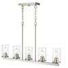 Millennium Lighting Verlana 5 - Light Chandelier in  Brushed Nickel - 3 of 4