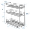 Pull Out Spice Rack for Narrow Cabinet - 3 of 4