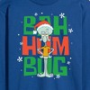 Men's - SpongeBob SquarePants - Squidward Bah Humbug Long Sleeve Graphic T-Shirt - 2 of 4