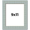 PosterPalooza | Photo Size Refined Blue Picture Frame - UV Acrylic, Foam Board Backing, Hanging Hardware - 2 of 4