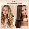 NICEBAY Hair Straightener Flat Iron, Flat Iron Curling Styling, 1 inch Hair Straightening for Women, Straightening Iron, Curling Iron - 3 of 4