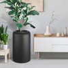 Tall Round Planters Set of 2 with a Water Level Monitor, Self Watering Pots for Indoor and Outdoor Plants, Flower Pots - 3 of 4