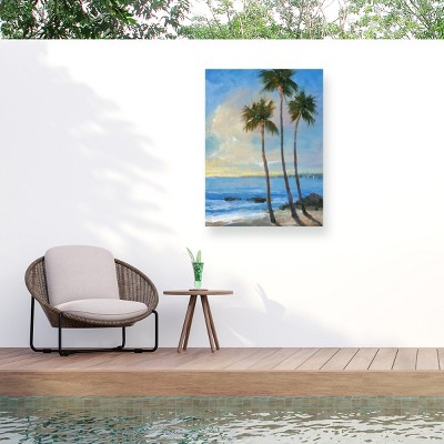 "Tropical Breeze Ii" Outdoor Canvas