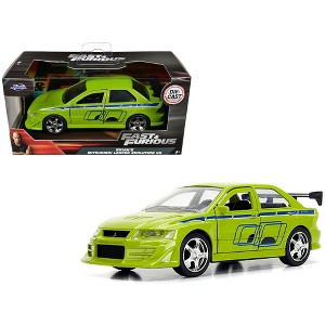 Jada Fast & Furious 1:32 Brian's Iconic Green Mitsubishi Lancer Evolution VII - 1 of 3