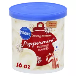 Pillsbury Creamy Supreme Peppermint Frosting - 16oz