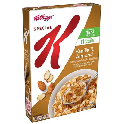 Special K Breakfast Cereal Vanilla and Almond, 12.9 oz