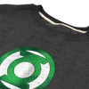 Green Lantern Green Chrome Logo Slim Fit Crewneck Sweatshirt - 2 of 4