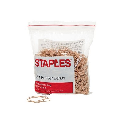 Staples Economy Rubber Bands Size #19 1 lb. 808592