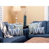 Navy Bali Lumbar Throw Pillow 11.5"x18.5" - Pillow Perfect - image 2 of 2