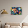 Art Remedy Relaxing Lion Tropical Jungle Animals Wall Art Framed - 2 of 4