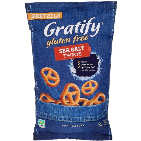 Gratify Gluten Free Sea Salt Pretzel Twists - Case of 6 - 10.5 oz - image 1 of 1