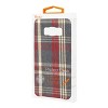 Reiko Samsung Galaxy S8 Edge/ S8 Plus Checked Fabric Case in Red - 4 of 4