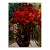 Trademark Fine Art - Vincent van Gogh 'Daisies & Poppies' - 2 of 4