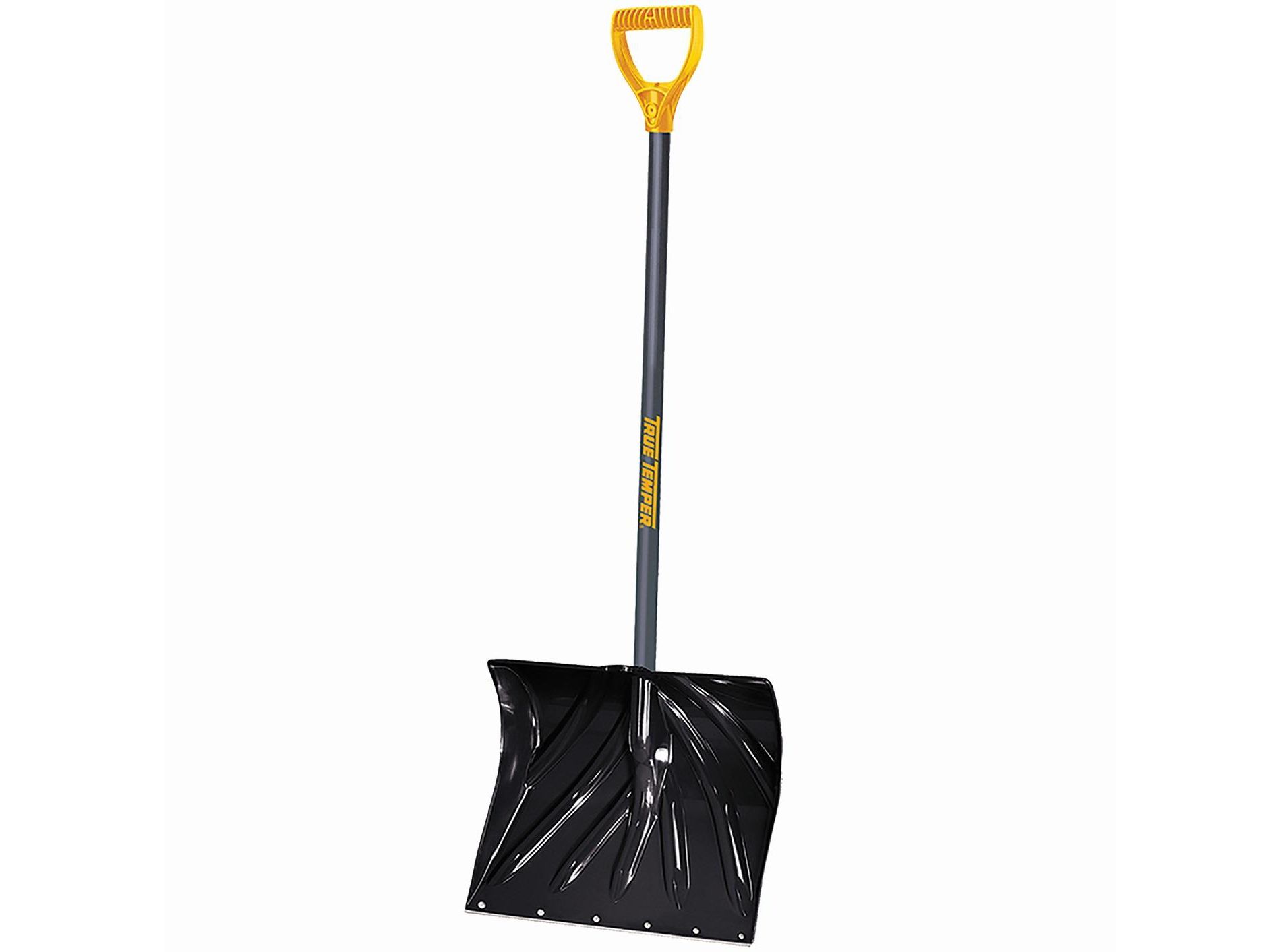 18 Inch Poly Combo Snow Shovel with D-Grip - TRUE TEMPER