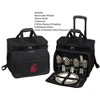 NCAA Washington State Cougars Insulated Equipped Picnic Cooler for Four on Wheels - 3 of 4