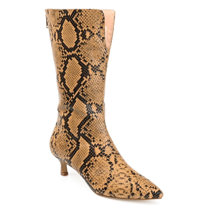 Journee Collection Womens Esperanza Tru Comfort Foam Pointed Toe Mid Calf Boots, 1 of 10