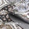Washable Rug Vintage Floral Floor Carpet with Anti Slip Backing - 4 of 4