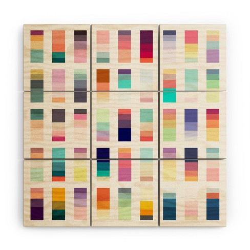 Mile High Studio Color Trap No 1 Wood Wall Mural - Society6 - image 1 of 2