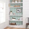 Vine Stripe Peel & Stick Wallpaper Mint - Threshold™: Removable, Self-Adhesive, Modern, Stain-Resistant, Washable - 4 of 4