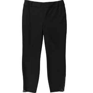Alfani Womens Ankle-Zip Casual Cropped Pants - 1 of 2