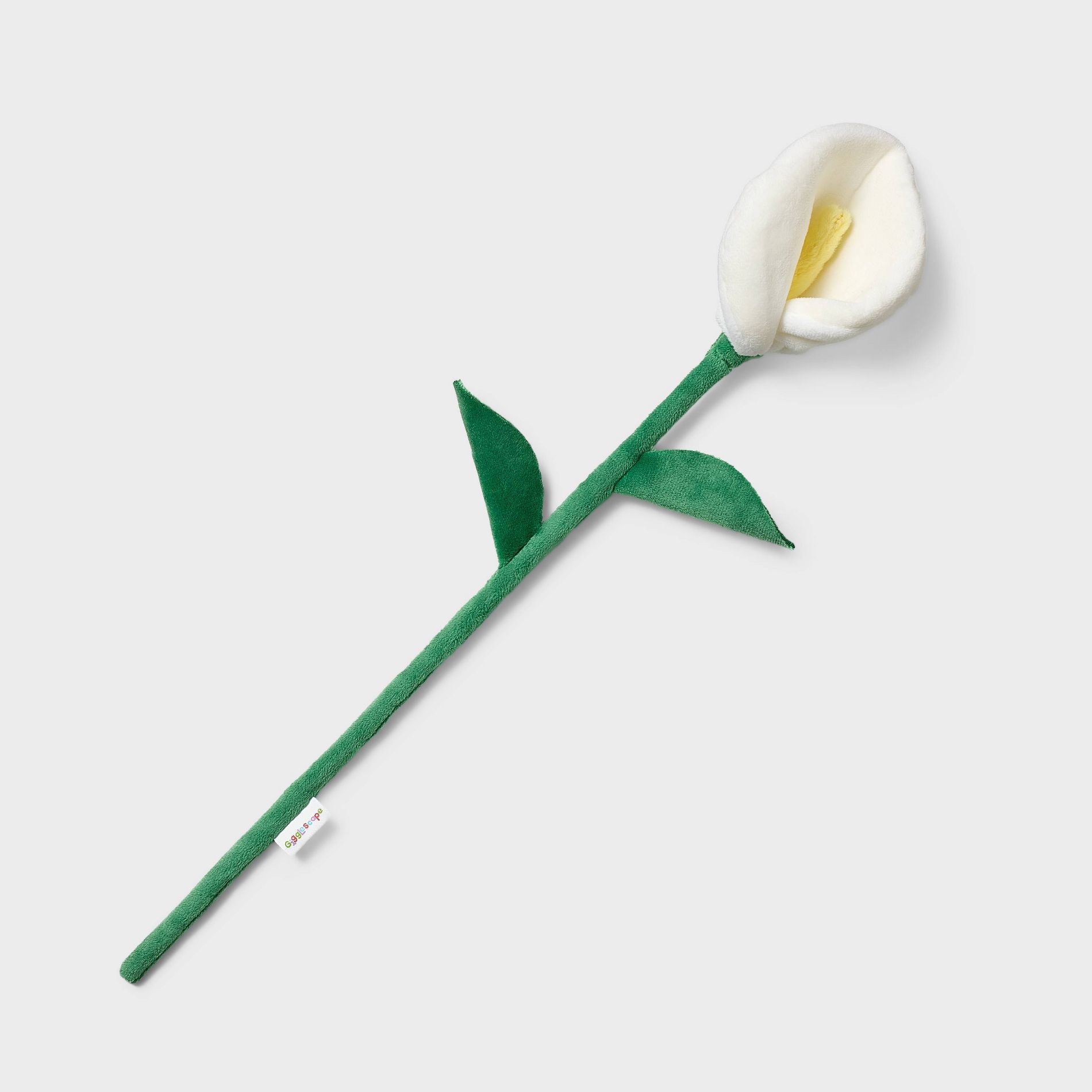 19'' Calla White Plush Stem - Gigglescape™
