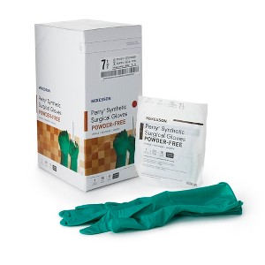 McKesson Perry Performance Plus Polychloroprene Surgical Glove Standard Cuff Length SIZE 7.5 50 per Box - 1 of 4