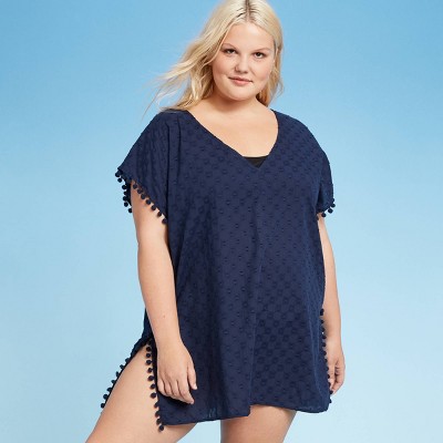 plus size beach cover up