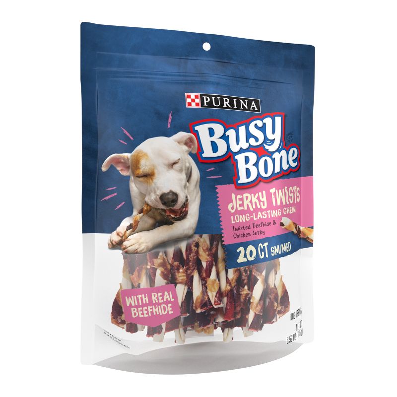 Busy Strips Chicken and Beef Chewy Dog Treats - 6.52oz, 5 of 10