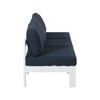 Meridian Furniture,Nizuc Water Resistant Fabric Outdoor Patio Modular Sofa - 3 of 4