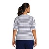 Lands' End Women's Elbow Sleeve Relaxed UPF 50 Rash Guard - 2 of 4