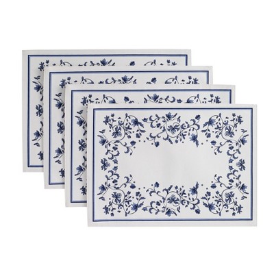 Avanti Blue Portofino Placemats Set of 4